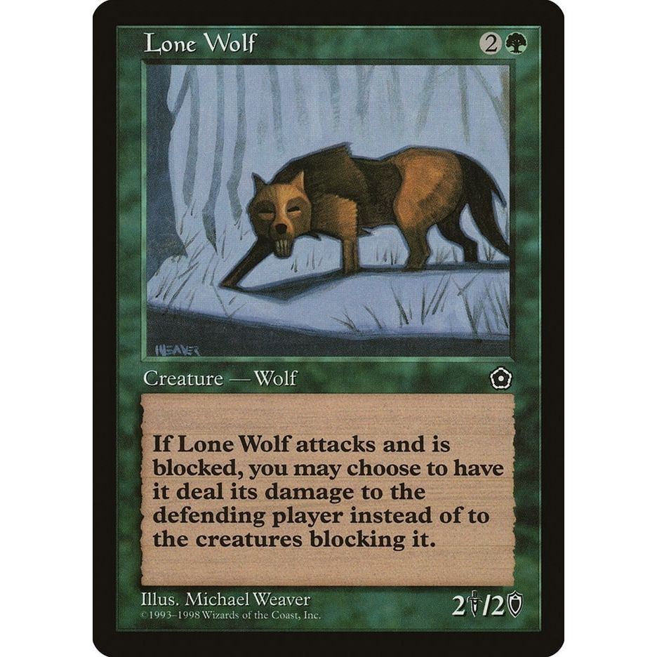 Image for Lone Wolf (P02) - Magic: The Gathering