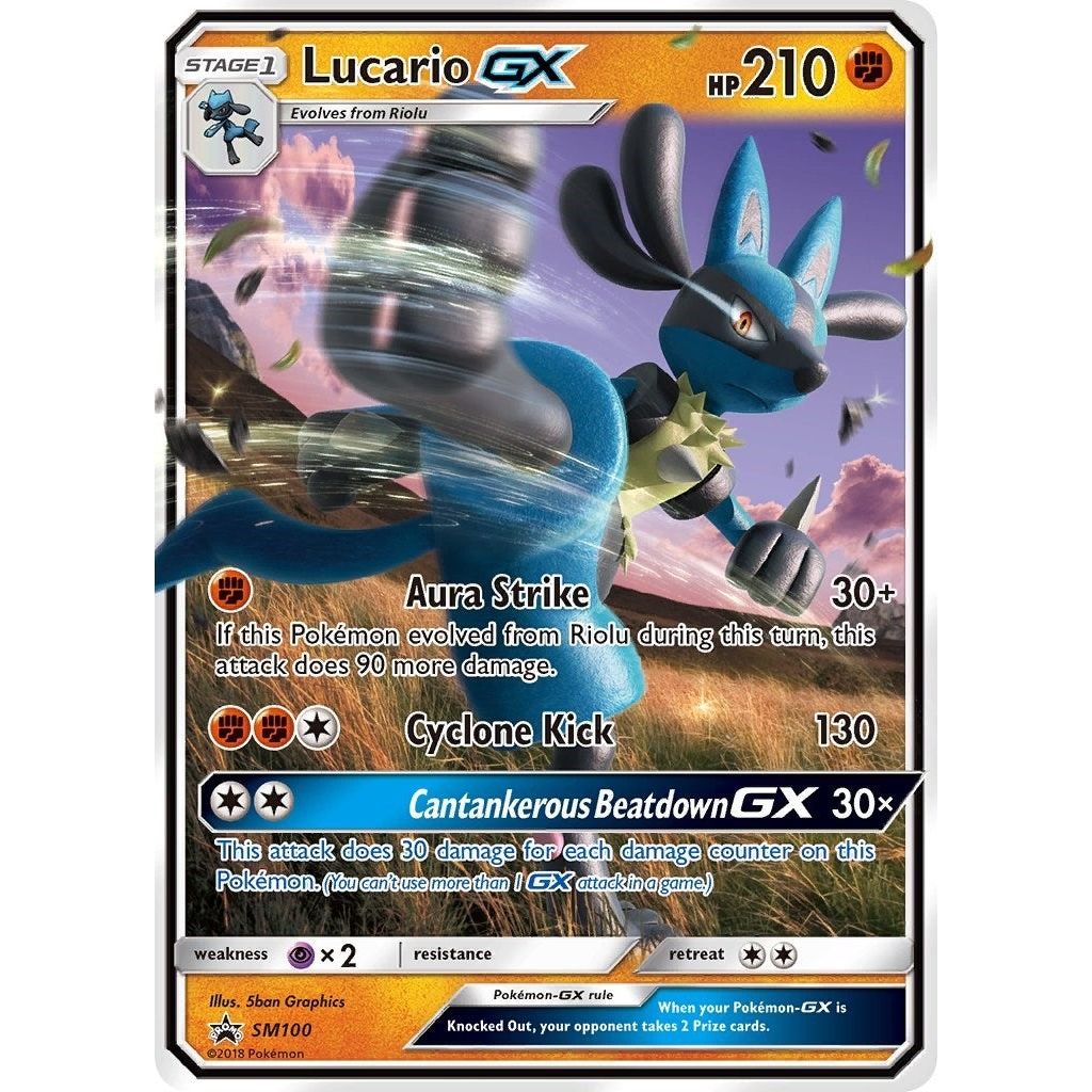 Image for Lucario GX - SM100 (SM100) (SMP) - Pokemon