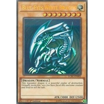 Image for Blue-Eyes White Dragon (Version 2) (LCKC-EN001) (LC06) - YuGiOh