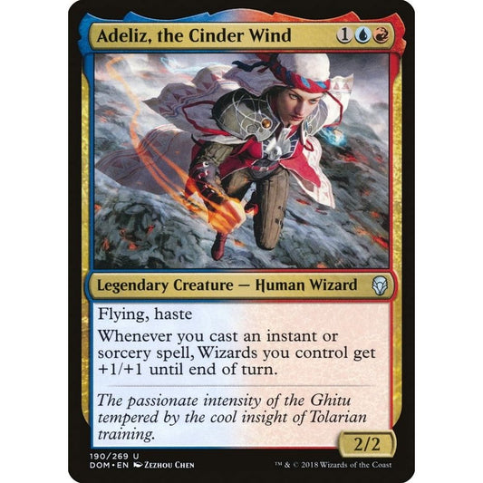 Image for Adeliz, the Cinder Wind (190) (DOM) - Magic: The Gathering