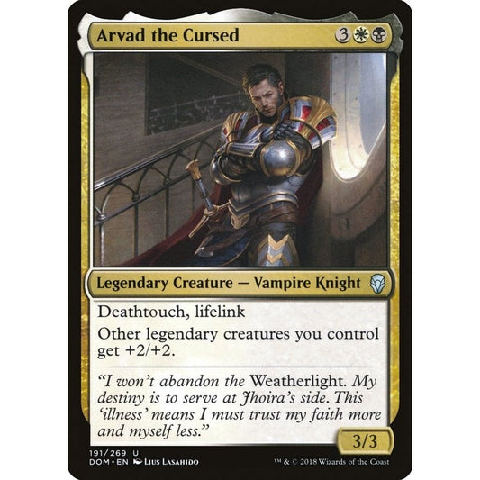 Image for Arvad the Cursed (191) (DOM) - Magic: The Gathering