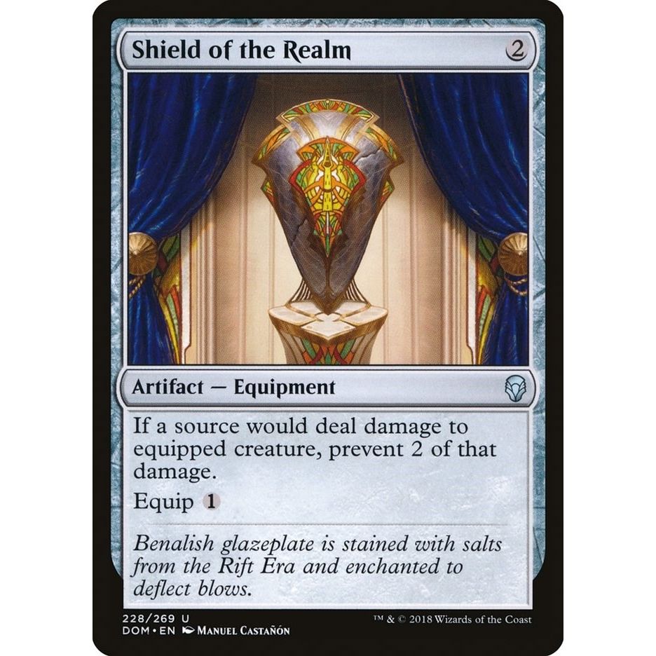 Image for Shield of the Realm (228) (DOM) - Magic: The Gathering