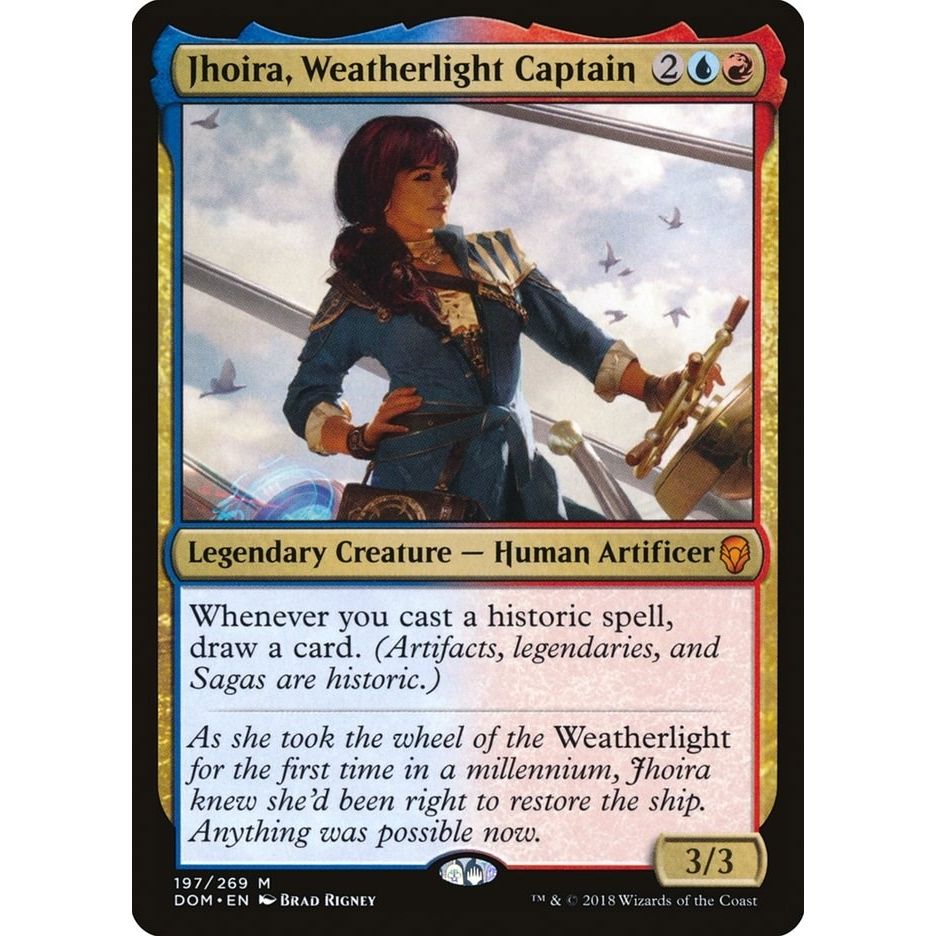 Image for Jhoira, Weatherlight Captain (197) (DOM) - Magic: The Gathering