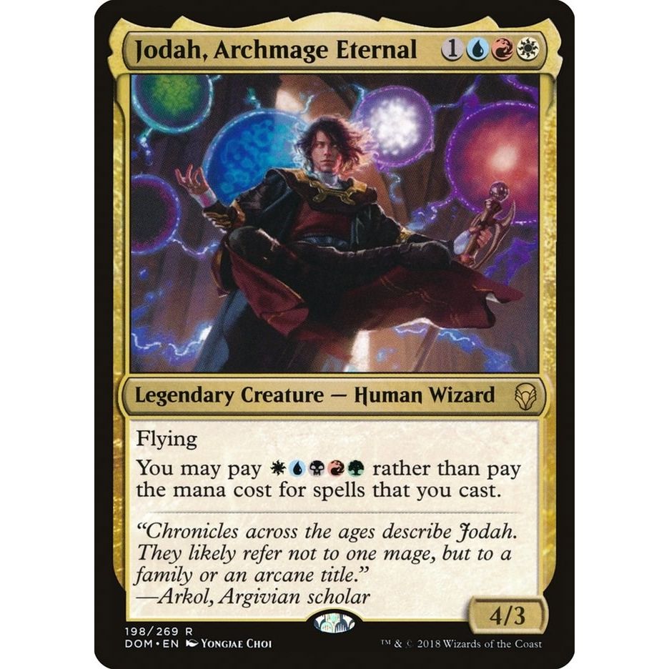 Image for Jodah, Archmage Eternal (198) (DOM) - Magic: The Gathering