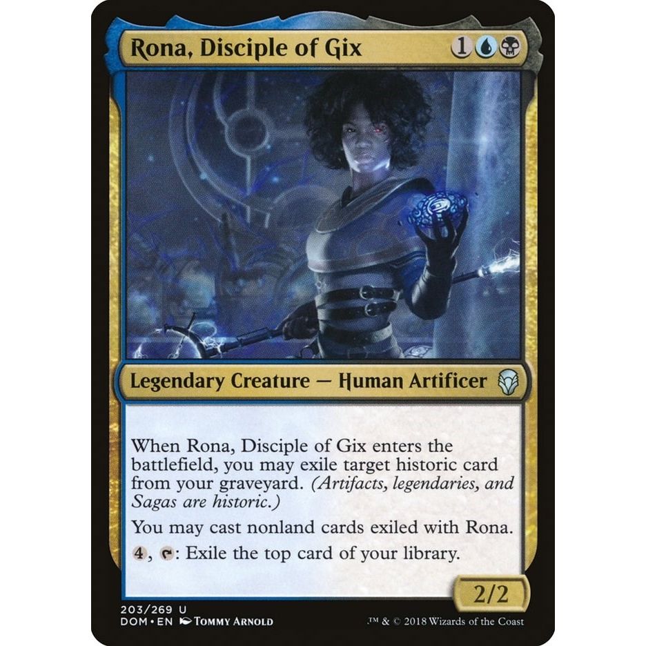 Image for Rona, Disciple of Gix (203) (DOM) - Magic: The Gathering
