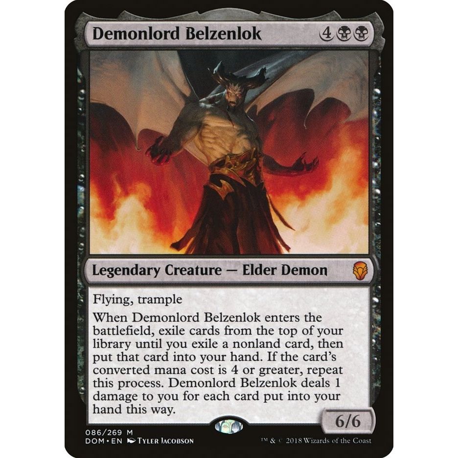 Image for Demonlord Belzenlok (86) (DOM) - Magic: The Gathering