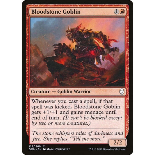 Image for Bloodstone Goblin (115) (DOM) - Magic: The Gathering