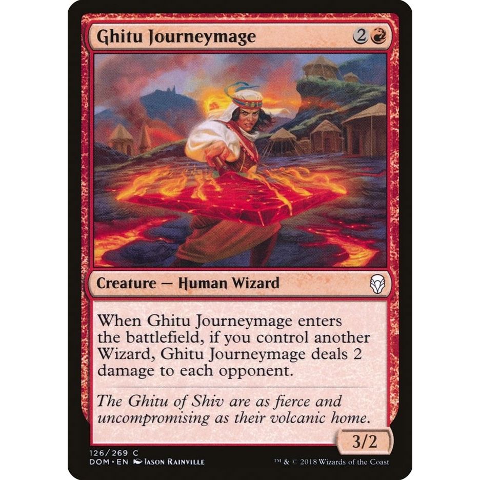 Image for Ghitu Journeymage (126) (DOM) - Magic: The Gathering