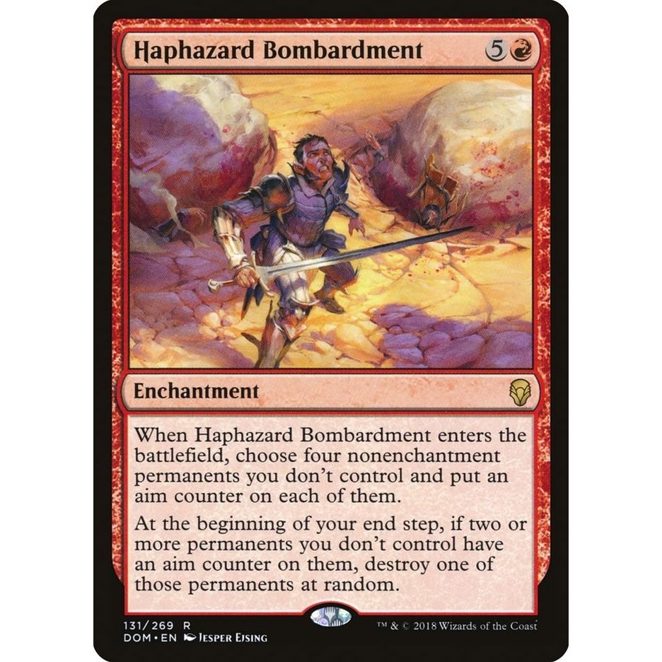 Image for Haphazard Bombardment (131) (DOM) - Magic: The Gathering