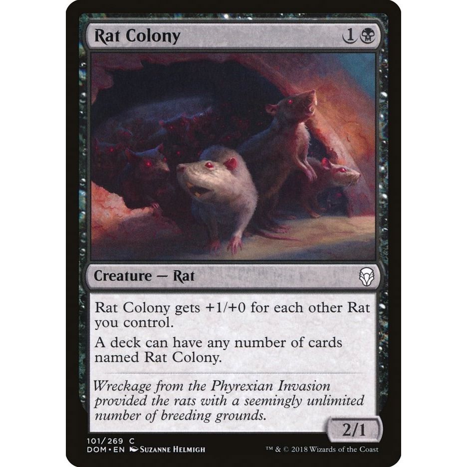 Image for Rat Colony (101) (DOM) - Magic: The Gathering