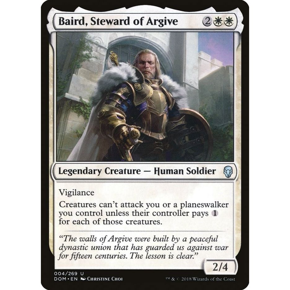 Image for Baird, Steward of Argive (4) (DOM) - Magic: The Gathering