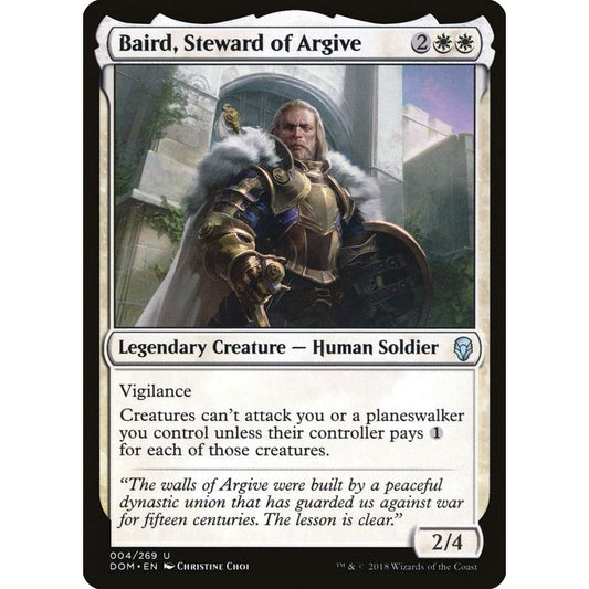 Image for Baird, Steward of Argive (4) (DOM) - Magic: The Gathering