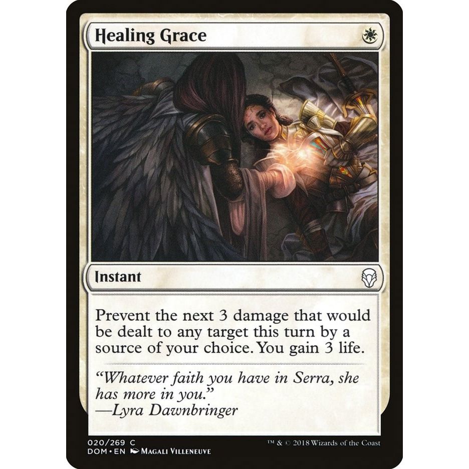 Image for Healing Grace (20) (DOM) - Magic: The Gathering