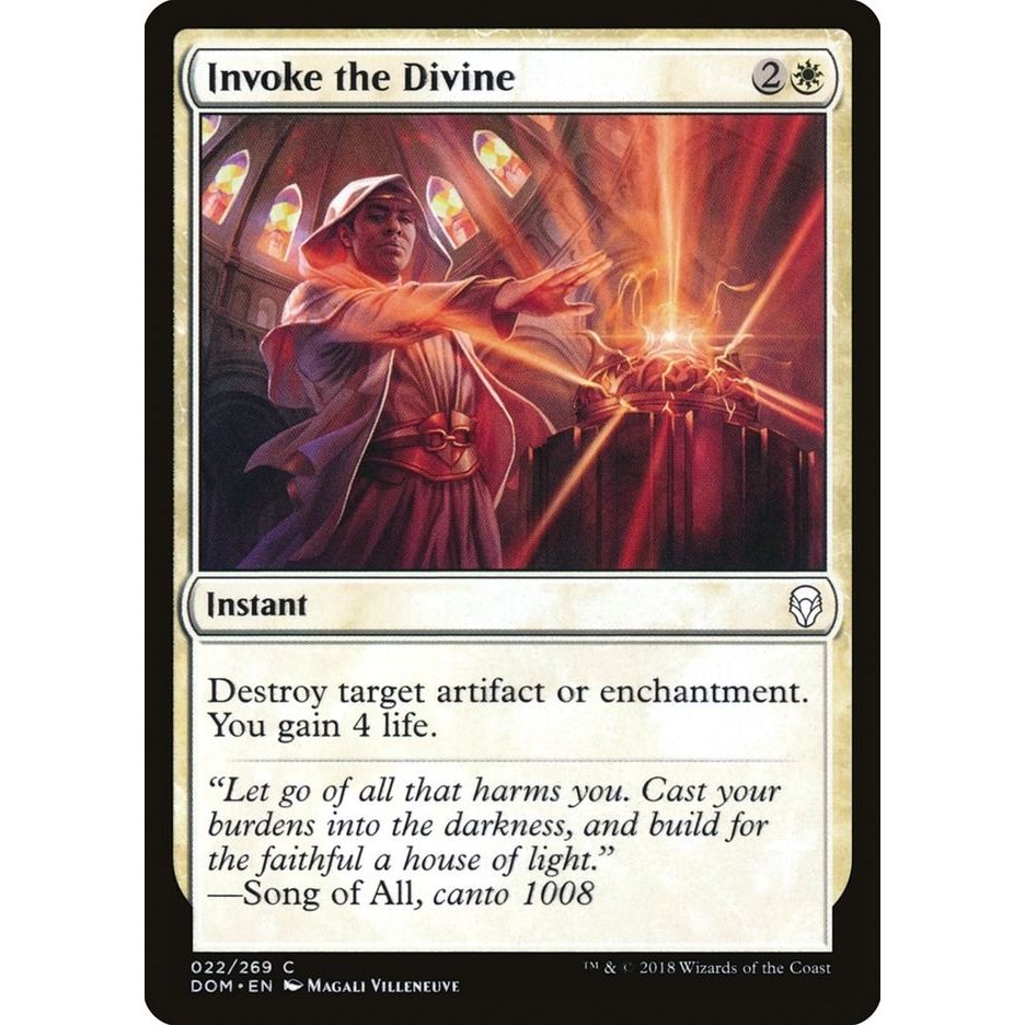 Image for Invoke the Divine (22) (DOM) - Magic: The Gathering