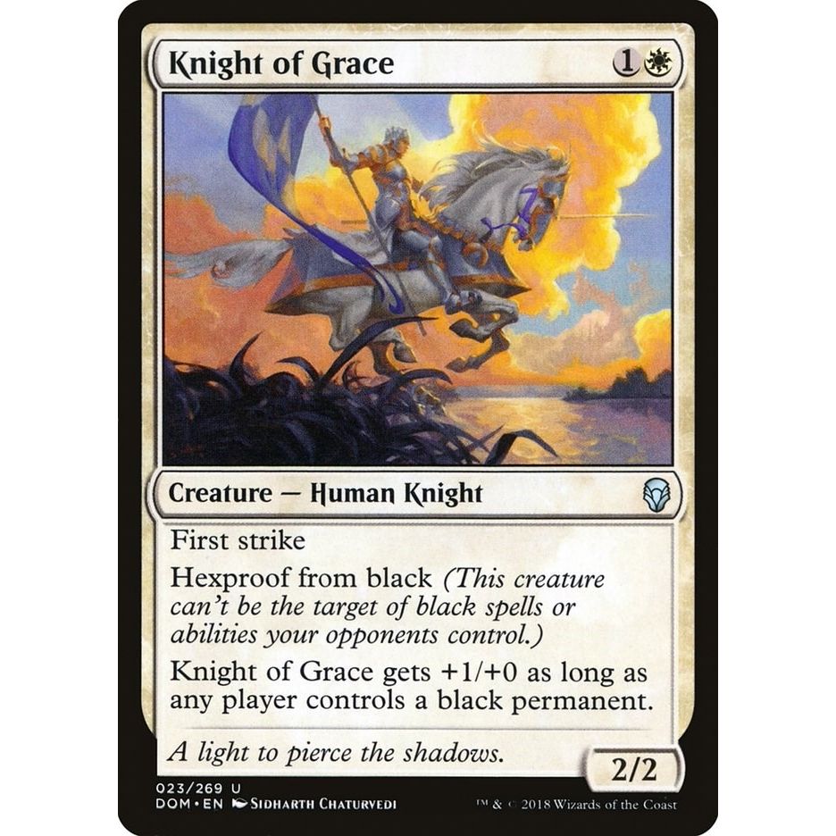 Image for Knight of Grace (23) (DOM) - Magic: The Gathering