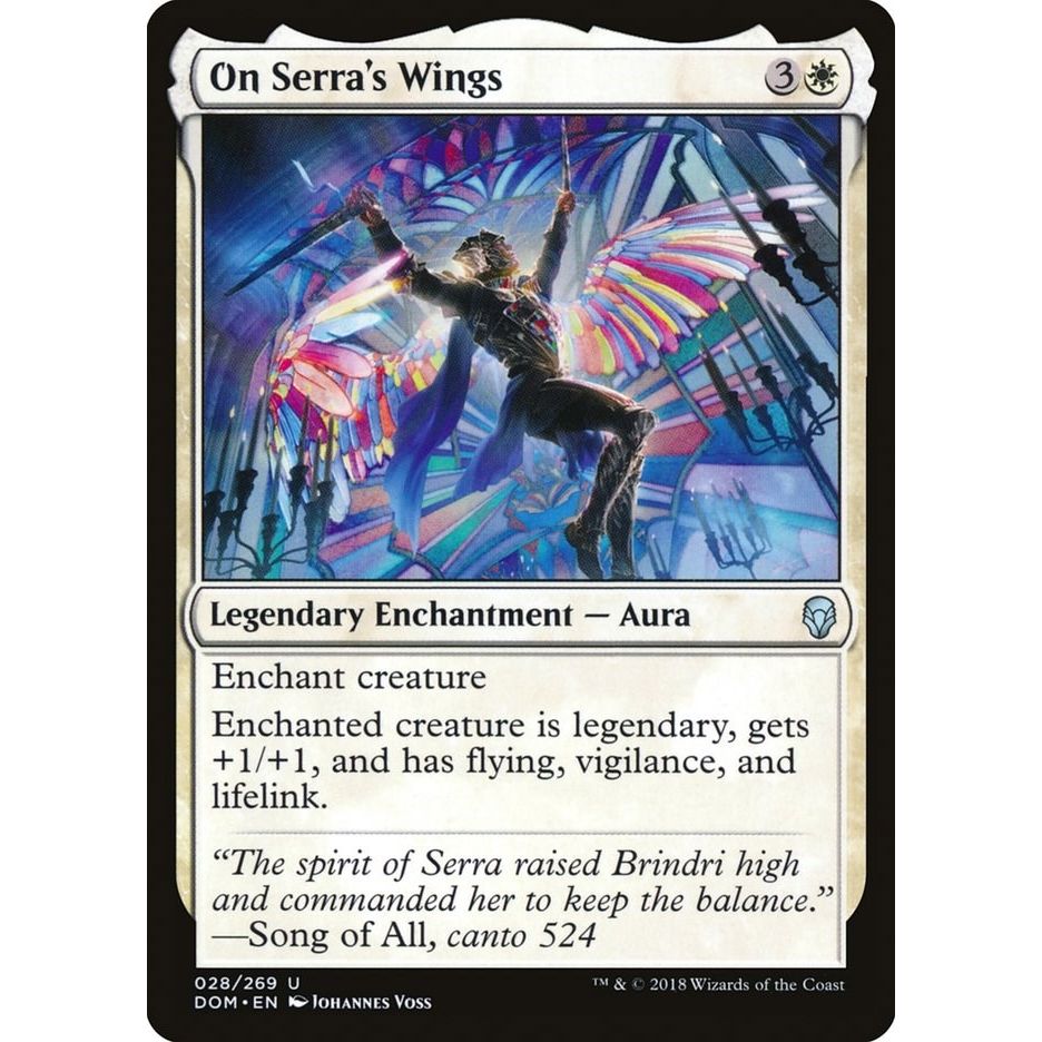 Image for On Serra's Wings (28) (DOM) - Magic: The Gathering