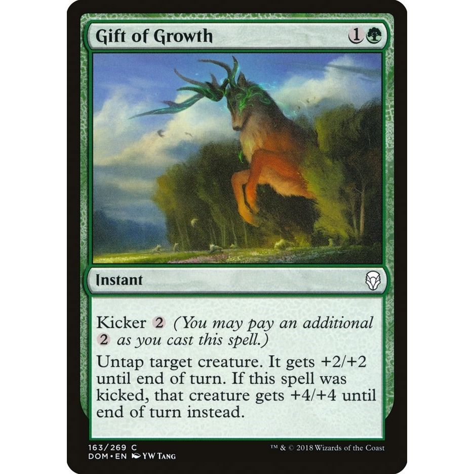 Image for Gift of Growth (163) (DOM) - Magic: The Gathering