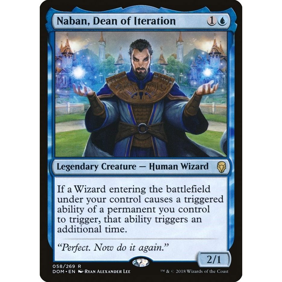 Image for Naban, Dean of Iteration (58) (DOM) - Magic: The Gathering