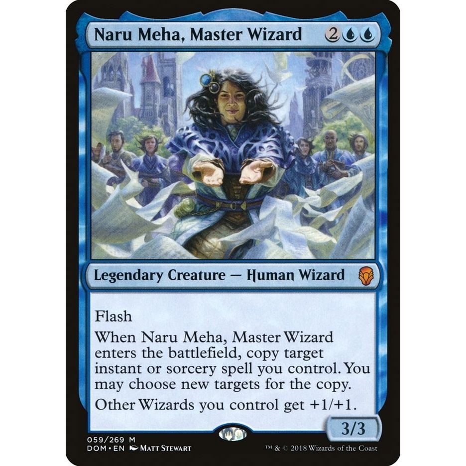 Image for Naru Meha, Master Wizard (59) (DOM) - Magic: The Gathering