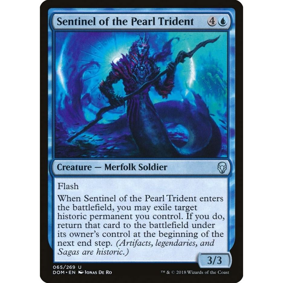 Image for Sentinel of the Pearl Trident (65) (DOM) - Magic: The Gathering
