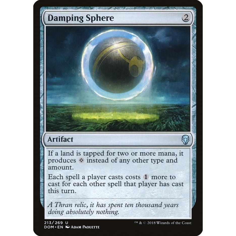 Image for Damping Sphere (213) (DOM) - Magic: The Gathering
