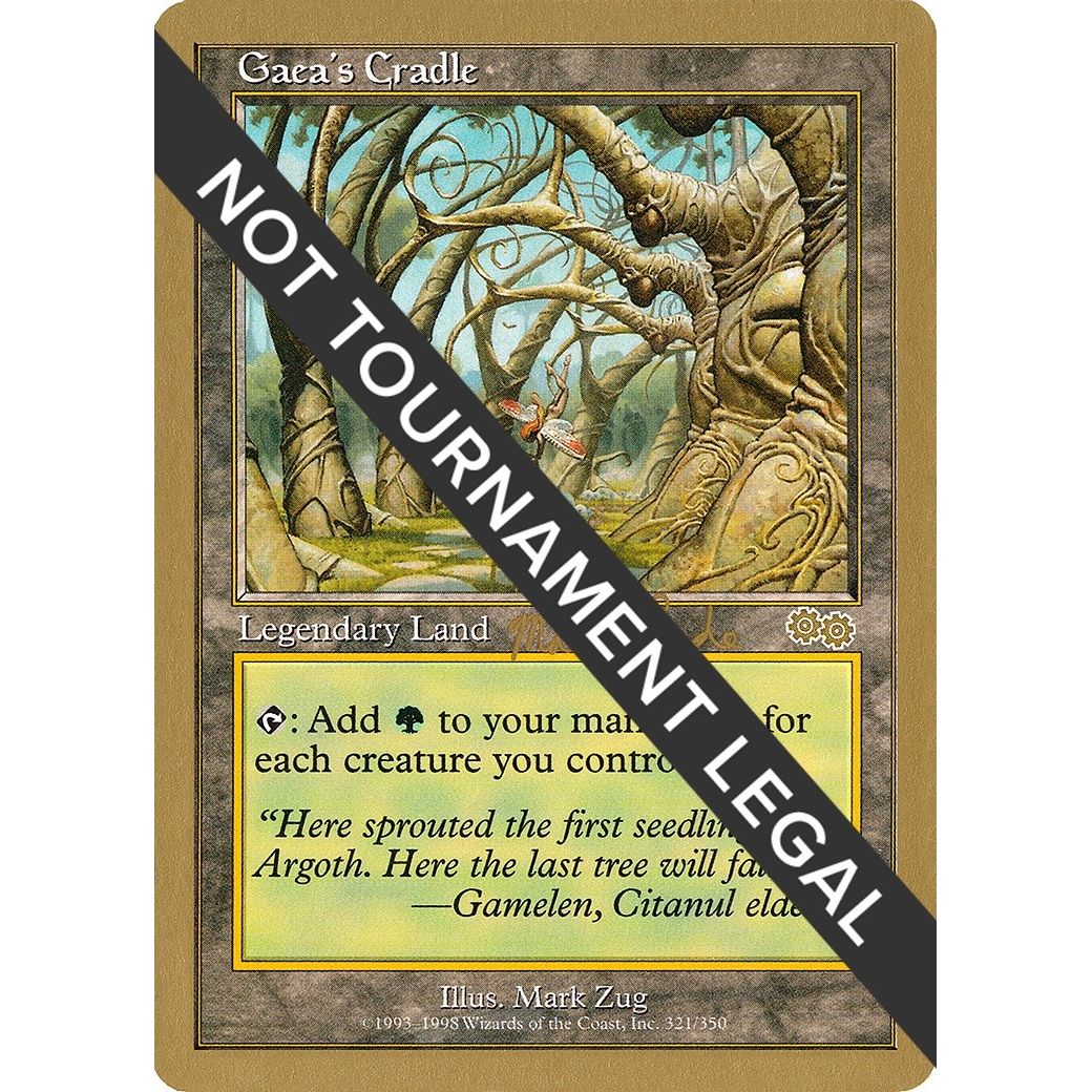 Image for Gaea's Cradle - 1999 Matt Linde (USG) (WCD) - Magic: The Gathering