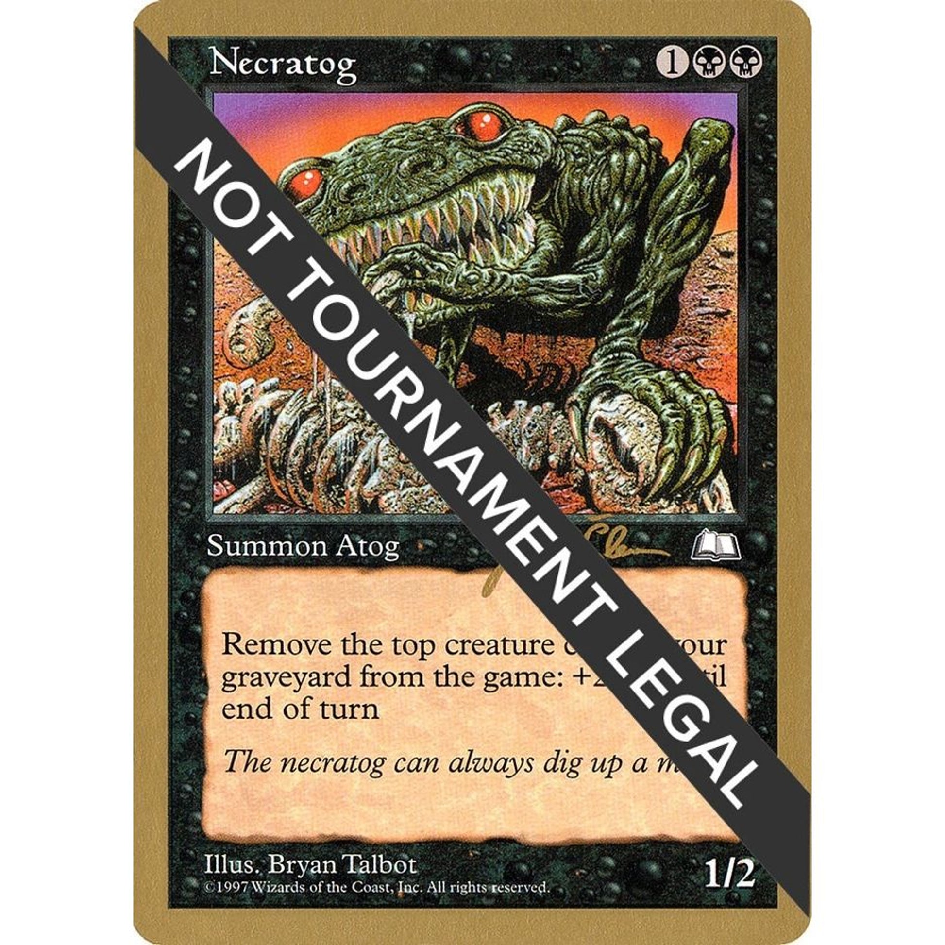 Image for Necratog - 1997 Jakub Slemr (WTH) (WCD) - Magic: The Gathering