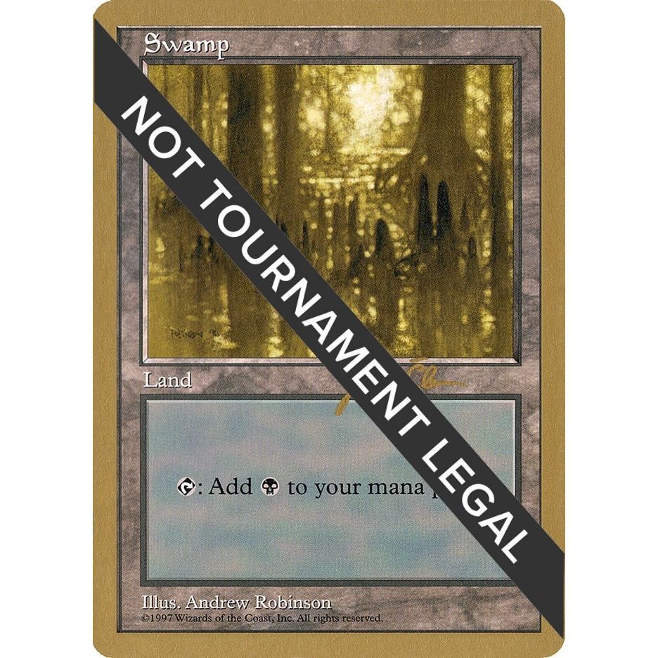 Image for Swamp (442) - 1997 Jakub Slemr (5ED) (WCD) - Magic: The Gathering