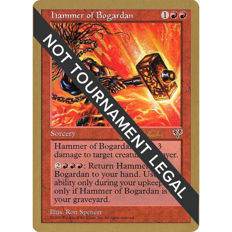 Image for Hammer of Bogardan - 1997 Janosch Kuhn (MIR) (WCD) - Magic: The Gathering