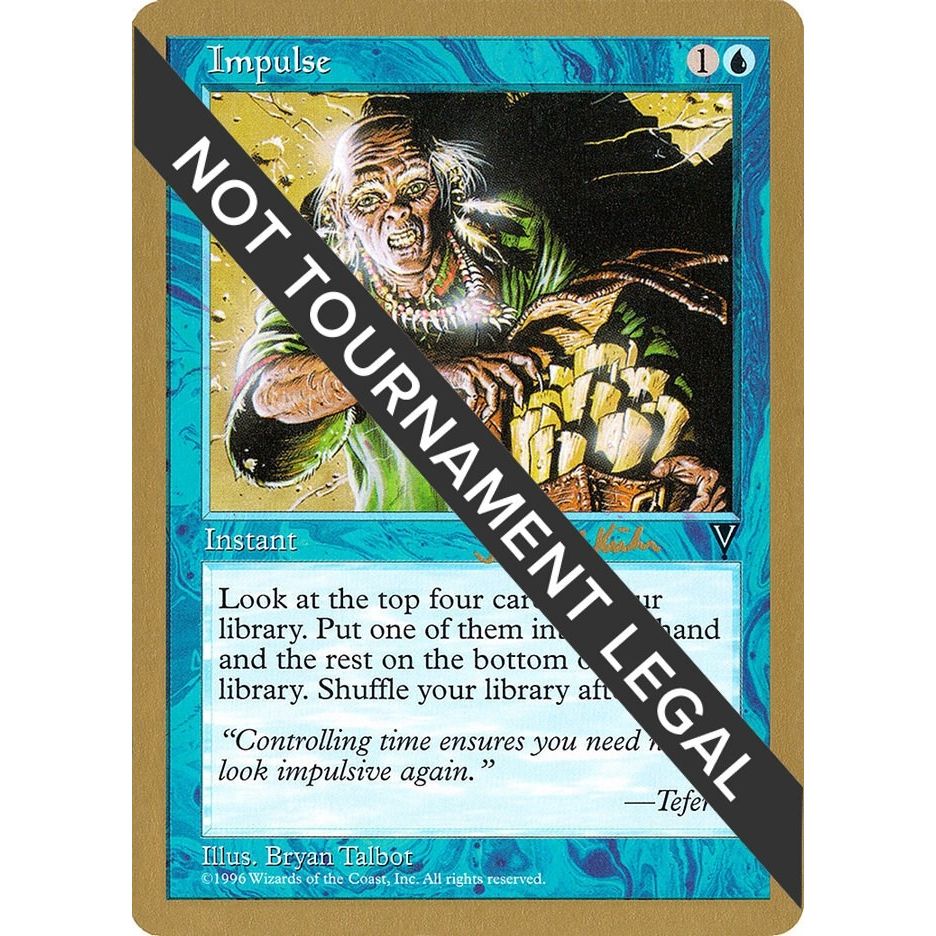 Image for Impulse - 1997 Janosch Kuhn (VIS) (WCD) - Magic: The Gathering
