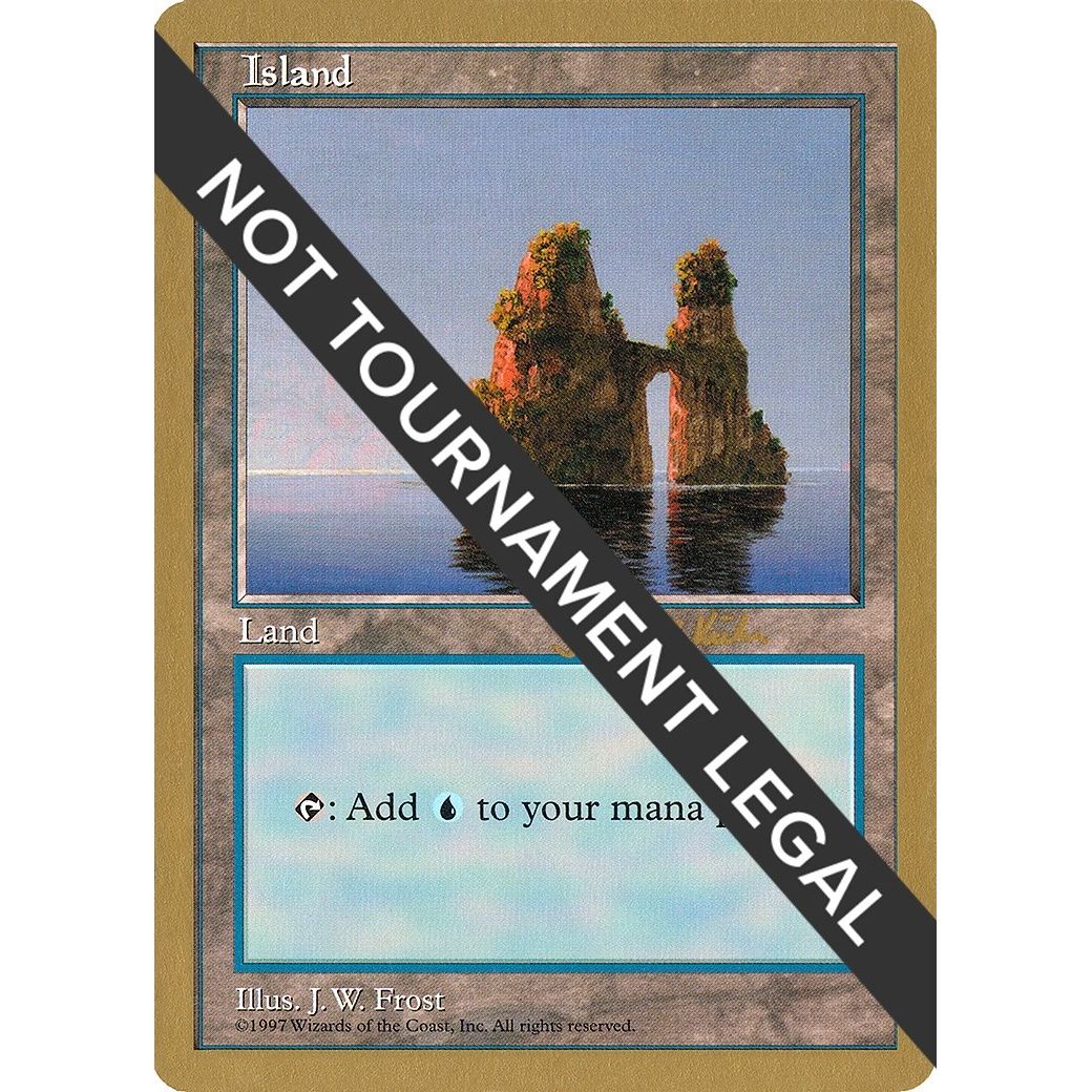 Image for Island (427) - 1997 Janosch Kuhn (5ED) (WCD) - Magic: The Gathering