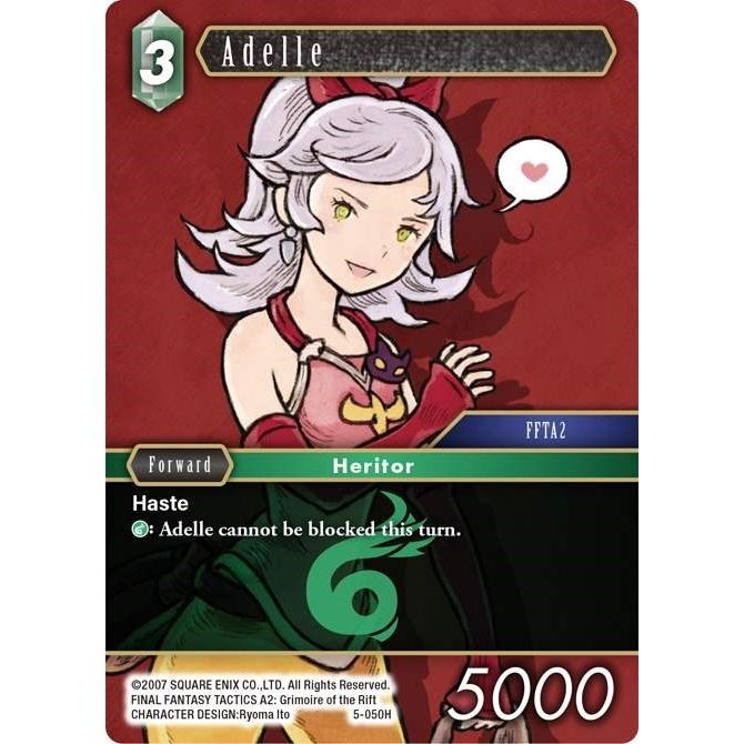 Image for Adelle (5-050H) (OP5) - Final Fantasy TCG