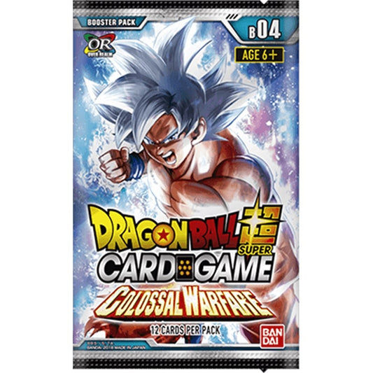 Image for Colossal Warfare Booster Pack - Dragon Ball Super: Masters