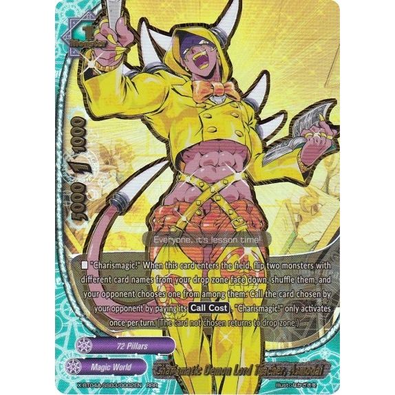 Image for Charismatic Demon Lord Teacher, Asmodai (X-BT04A-SS03/0002EN) (X-BT04A) - Future Card BuddyFight