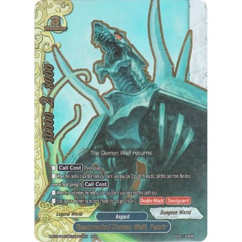 Image for Resurrected Demon Wolf, Fenrir (X-BT04A-SS03/0005EN) (X-BT04A) - Future Card BuddyFight