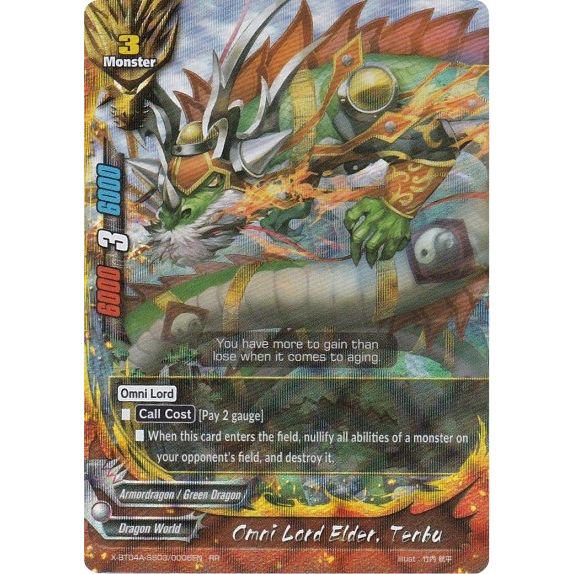 Image for Omni Lord Elder, Tenbu (X-BT04A-SS03/0006EN) (X-BT04A) - Future Card BuddyFight