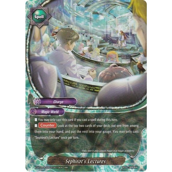 Image for Sephirot's Lectures (X-BT04A-SS03/0010EN) (X-BT04A) - Future Card BuddyFight
