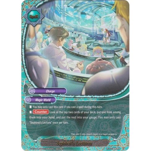 Image for Sephirot's Lectures (Secret) (X-BT04A-SS03/0064EN) (X-BT04A) - Future Card BuddyFight