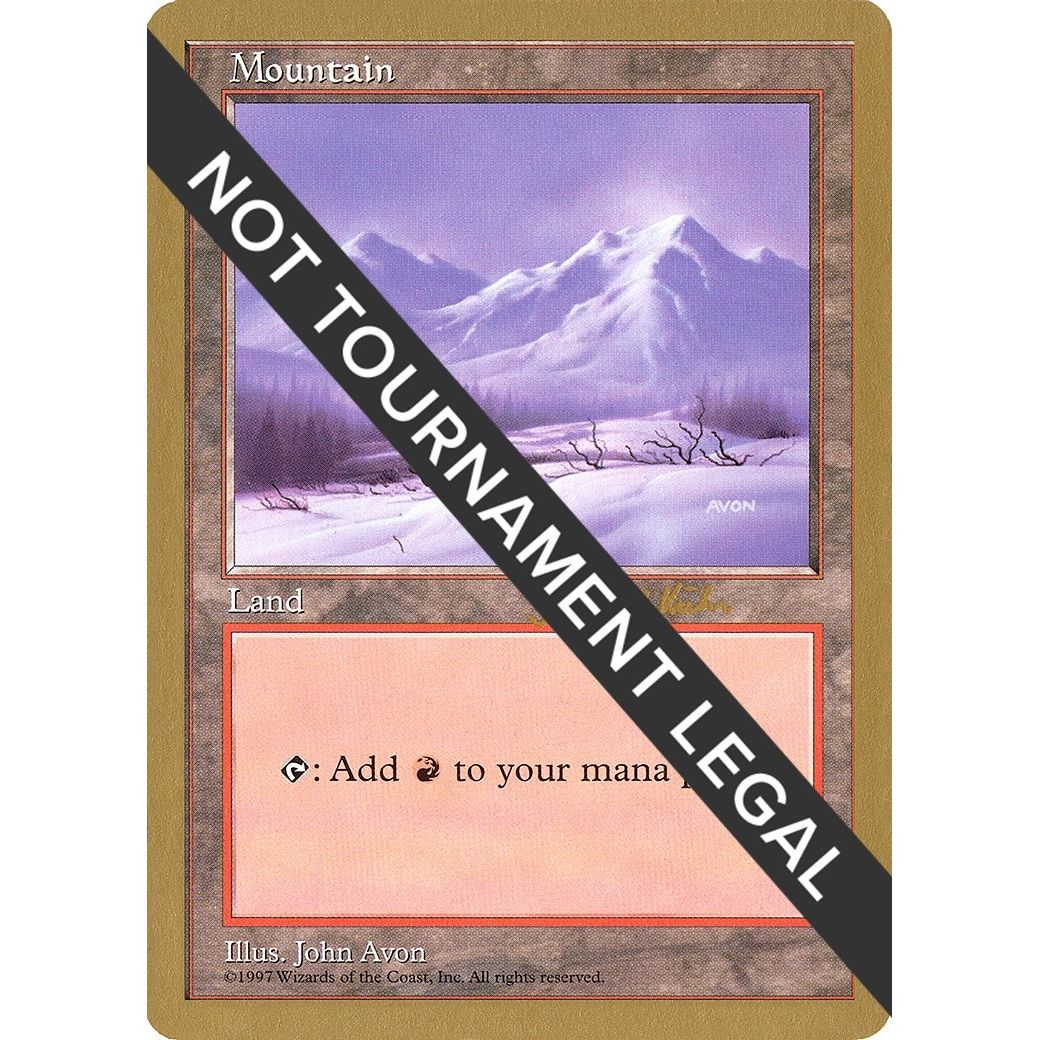 Image for Mountain (430) - 1997 Janosch Kuhn (5ED) (WCD) - Magic: The Gathering
