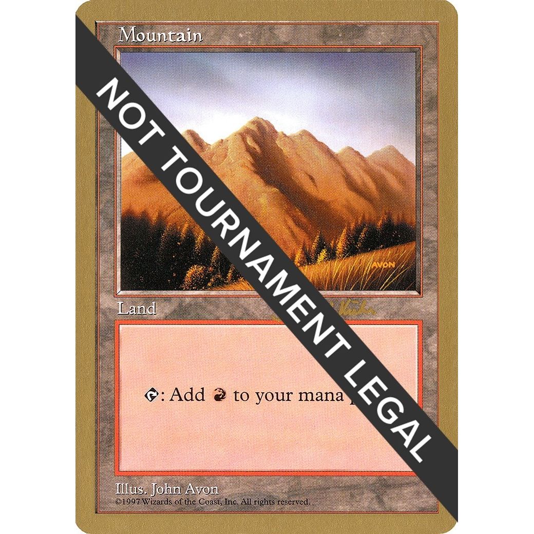 Image for Mountain (432) - 1997 Janosch Kuhn (5ED) (WCD) - Magic: The Gathering