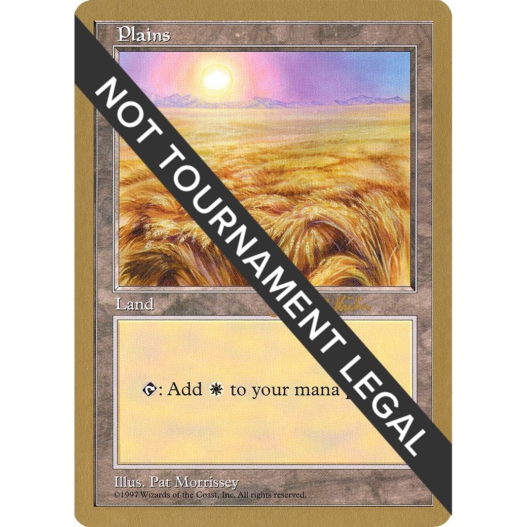 Image for Plains (436) - 1997 Janosch Kuhn (5ED) (WCD) - Magic: The Gathering