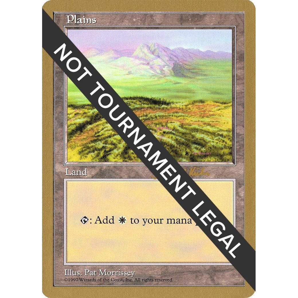 Image for Plains (437) - 1997 Janosch Kuhn (5ED) (WCD) - Magic: The Gathering