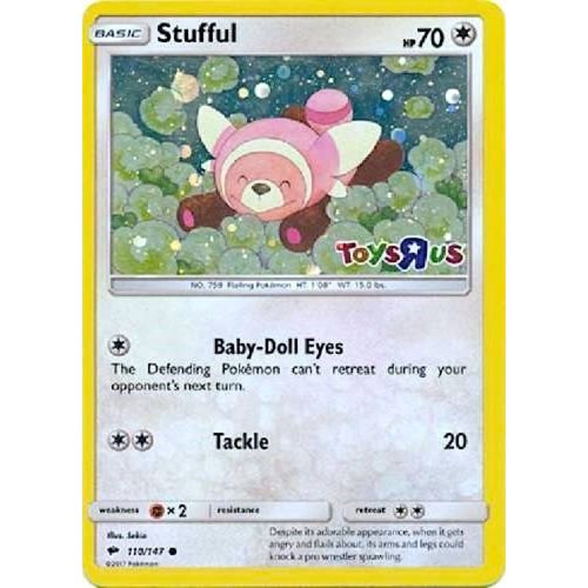 Image for Stufful - 110/147 (Toys R Us) (110/147) (MCAP) - Pokemon