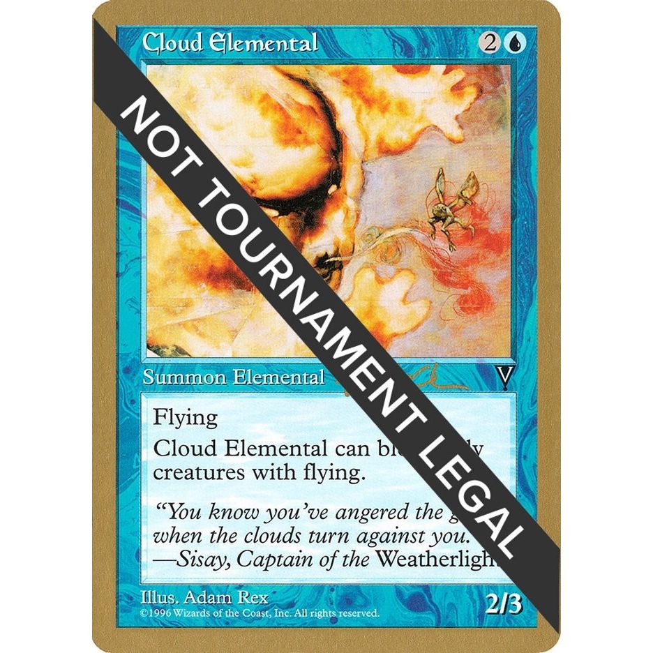 Image for Cloud Elemental - 1997 Paul McCabe (VIS) (WCD) - Magic: The Gathering