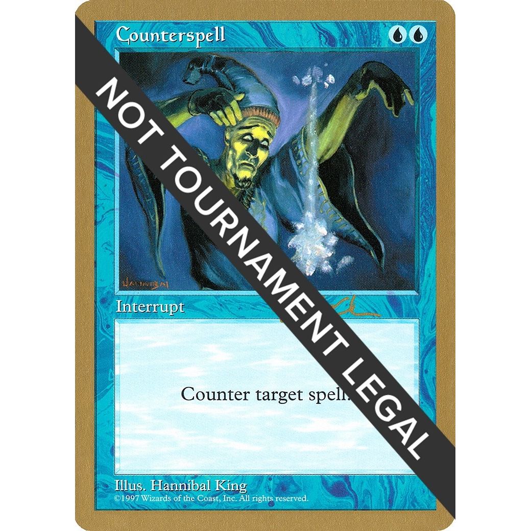 Image for Counterspell - 1997 Paul McCabe (5ED) (WCD) - Magic: The Gathering