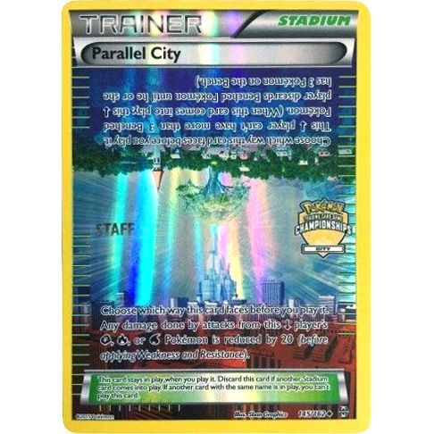 Image for Parallel City - 145/162 (City Championships) [Staff] (145/162) (PR) - Pokemon