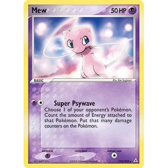 Image for Mew - 111/110 (Non-Holo DVD Promo) (111/110) (MCAP) - Pokemon