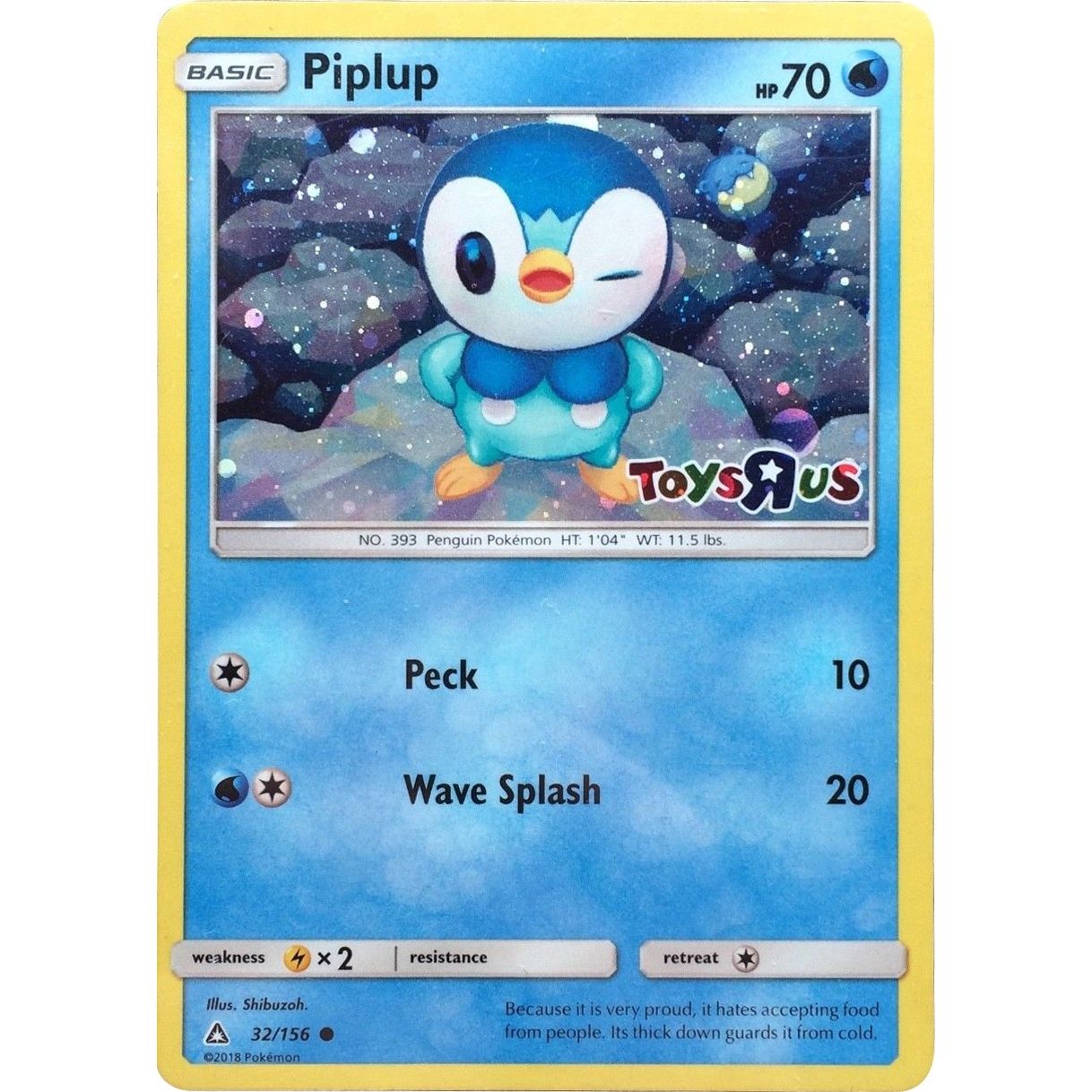 Image for Piplup - 32/156 (Toys R Us) (032/156) (MCAP) - Pokemon