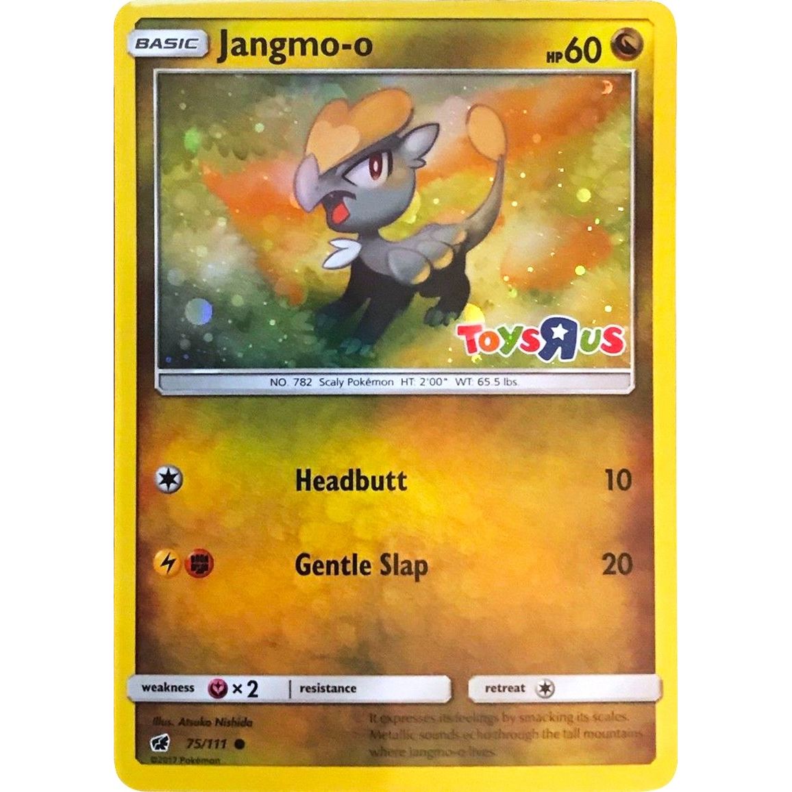 Image for Jangmo-o - 75/111 (Toys R Us Promo) (075/111) (MCAP) - Pokemon