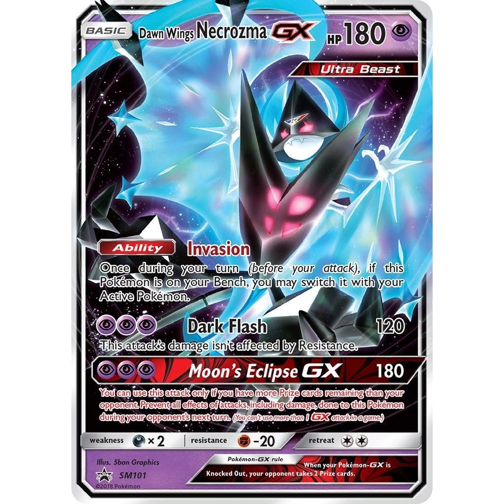 Image for Dawn Wings Necrozma GX - SM101 (SM101) (SMP) - Pokemon